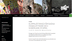 Desktop Screenshot of kvibergsklatterklubb.se